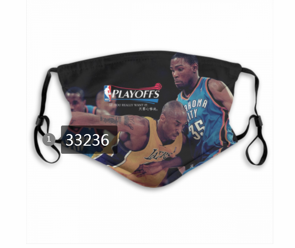 2021 NBA Los Angeles Lakers #24 kobe bryant 33236 Dust mask with filter->nba dust mask->Sports Accessory